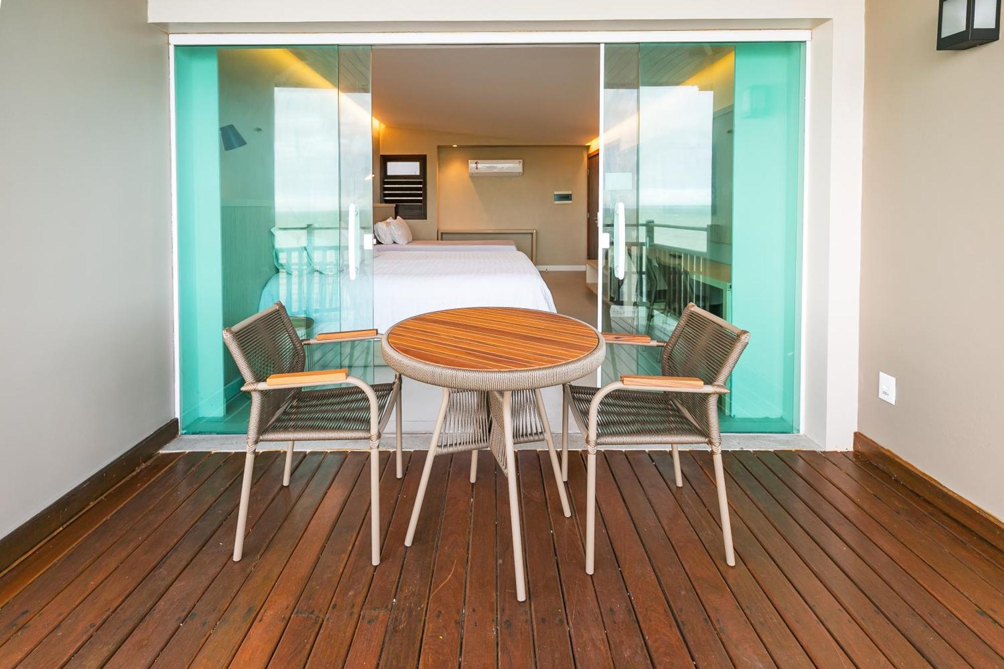 Ocean Palace All Inclusive Premium Natal Exteriér fotografie A balcony at the hotel